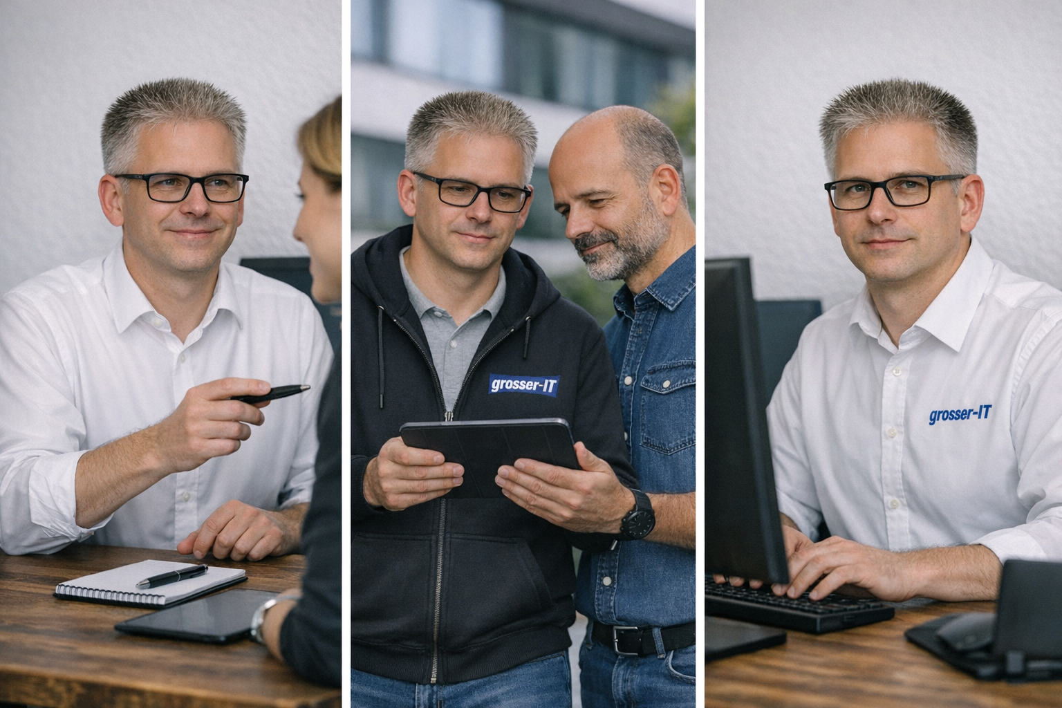 IT‑Betreuung im Arbeitsalltag bei einem kleinen Unternehmen in Südbaden 